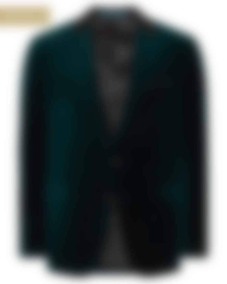 Remus Uomo Monti Velvet Suit Jacket - Green