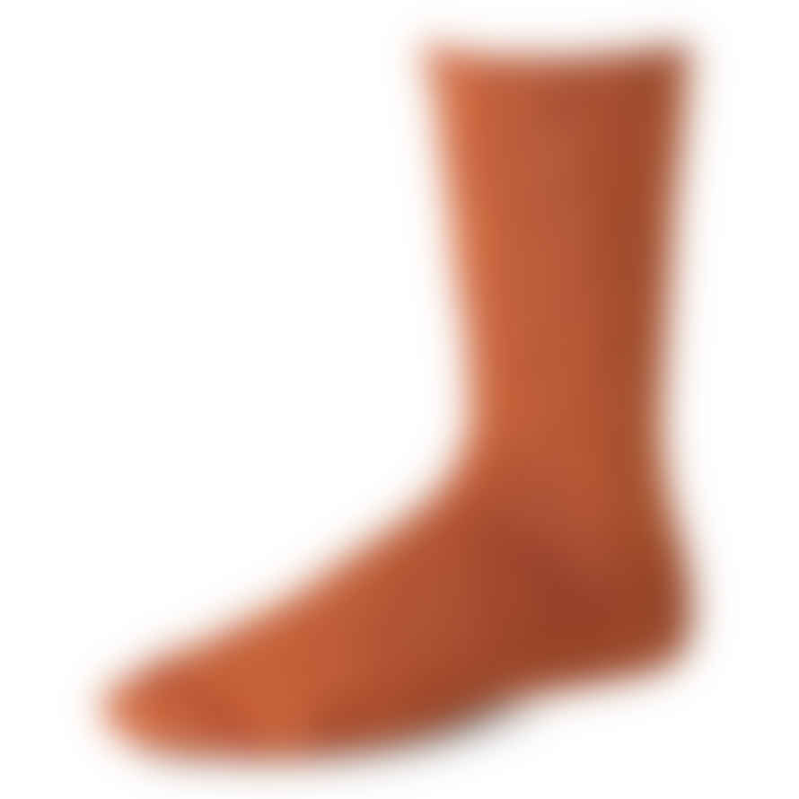 Red Wing Heritage Cotton Ragg Sock 97371 Overdyed Rust Orange