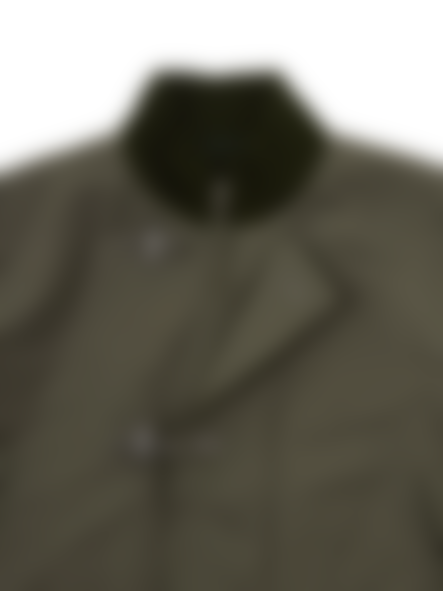 Engineered Garments  Deck Jacket Olive Cotton Double Cloth