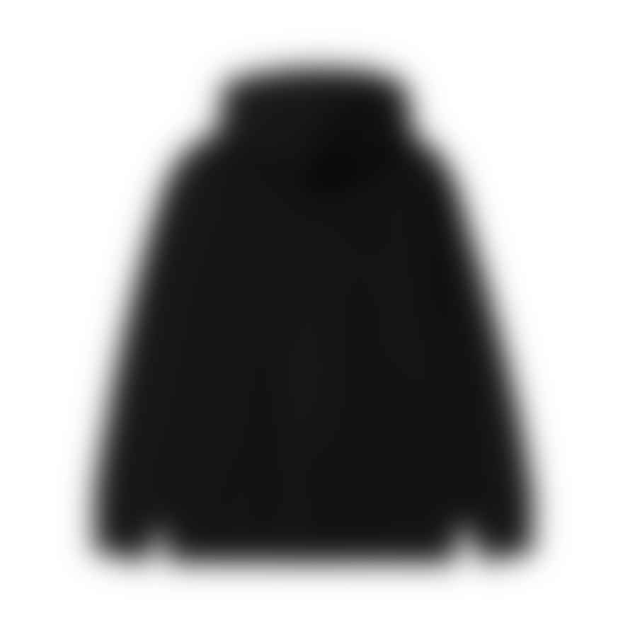 Carhartt W 'hooded Carhartt Sweatshirt Black/white