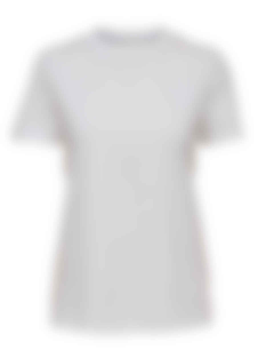 Selected Femme White Round Neck T-shirt