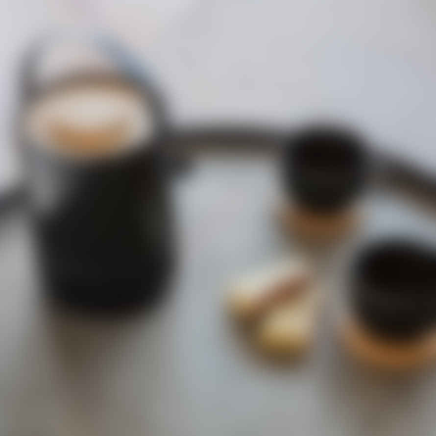 Bredemeijer Bredemeijer Tea For One Set Umea Design In Black With Bamboo Lid