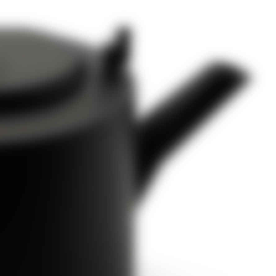 Bredemeijer Holland Tea Set Hubei Design 1.2l Black Cast Iron Teapot With 2 Porcelain Mugs
