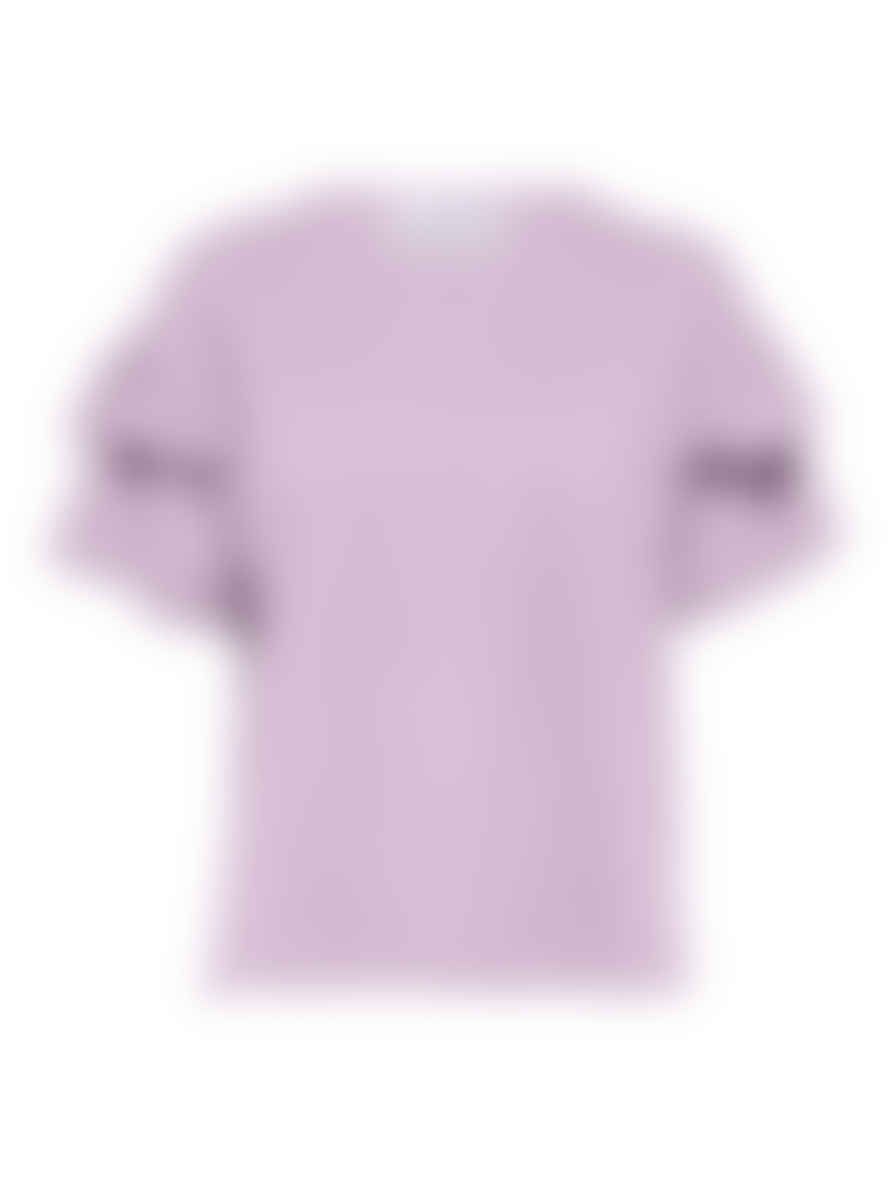 Selected Femme - Rylie Florence T-shirt Lilac