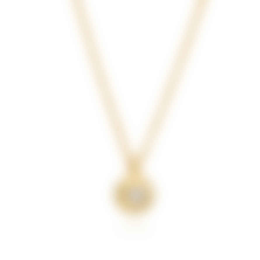 AZUNI LONDON Azuni Luna Gemstone Necklace Gold