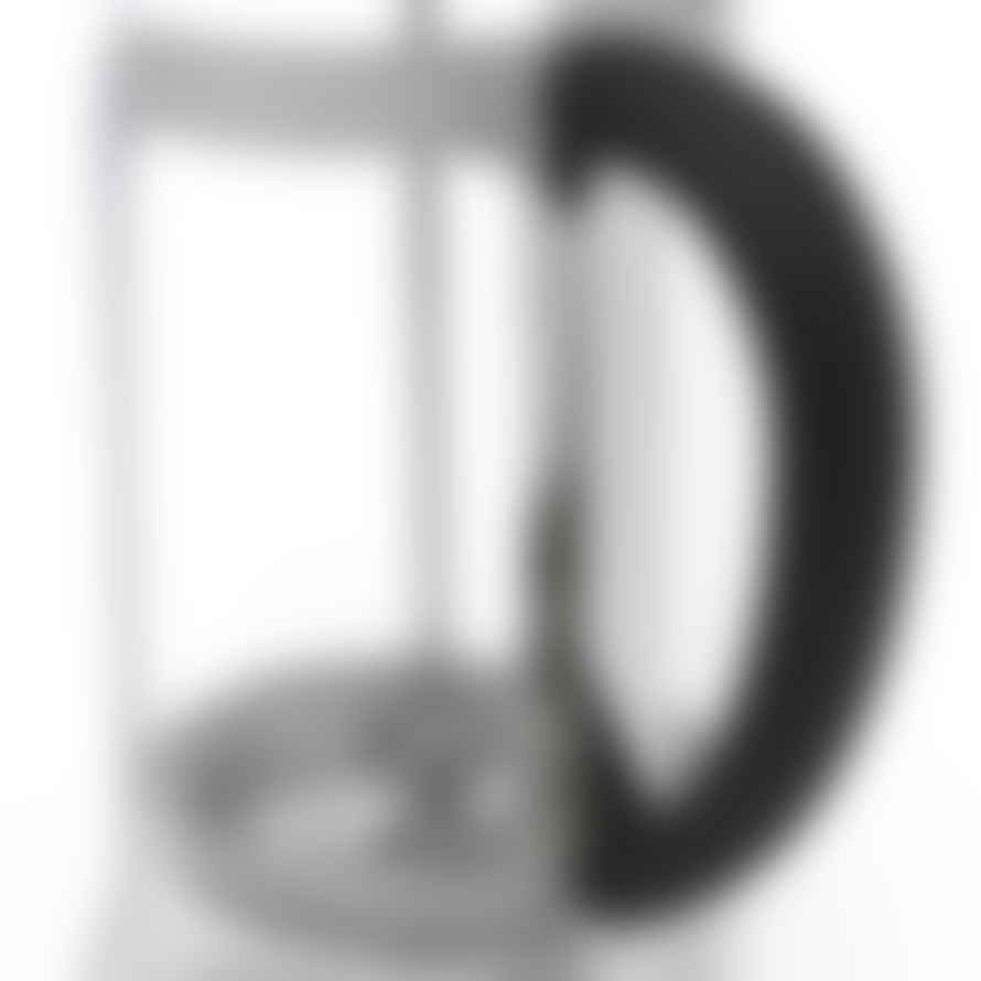 Leopold Vienna Holland Cafetiere Coffee & Tea Maker 600ml Borosilicate Glass Body With Black Handle