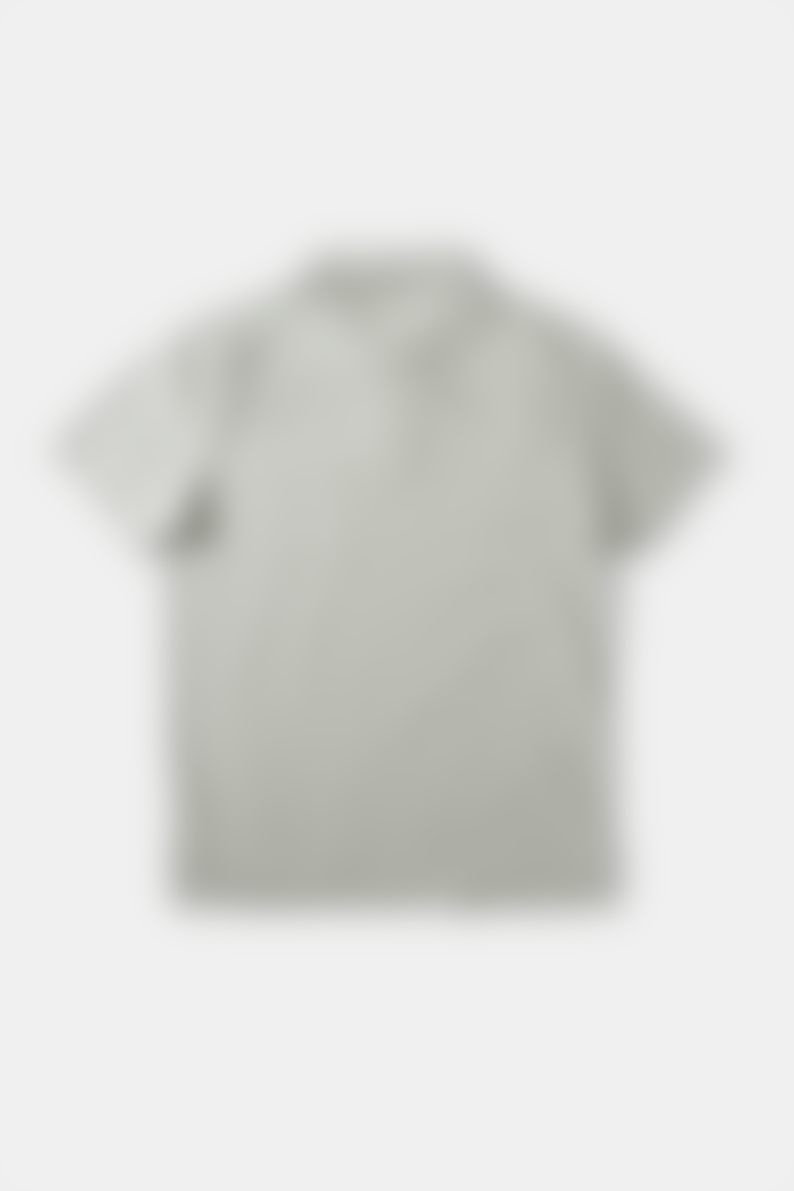 Edmmond Plain Sage Jersey Polo T-shirt