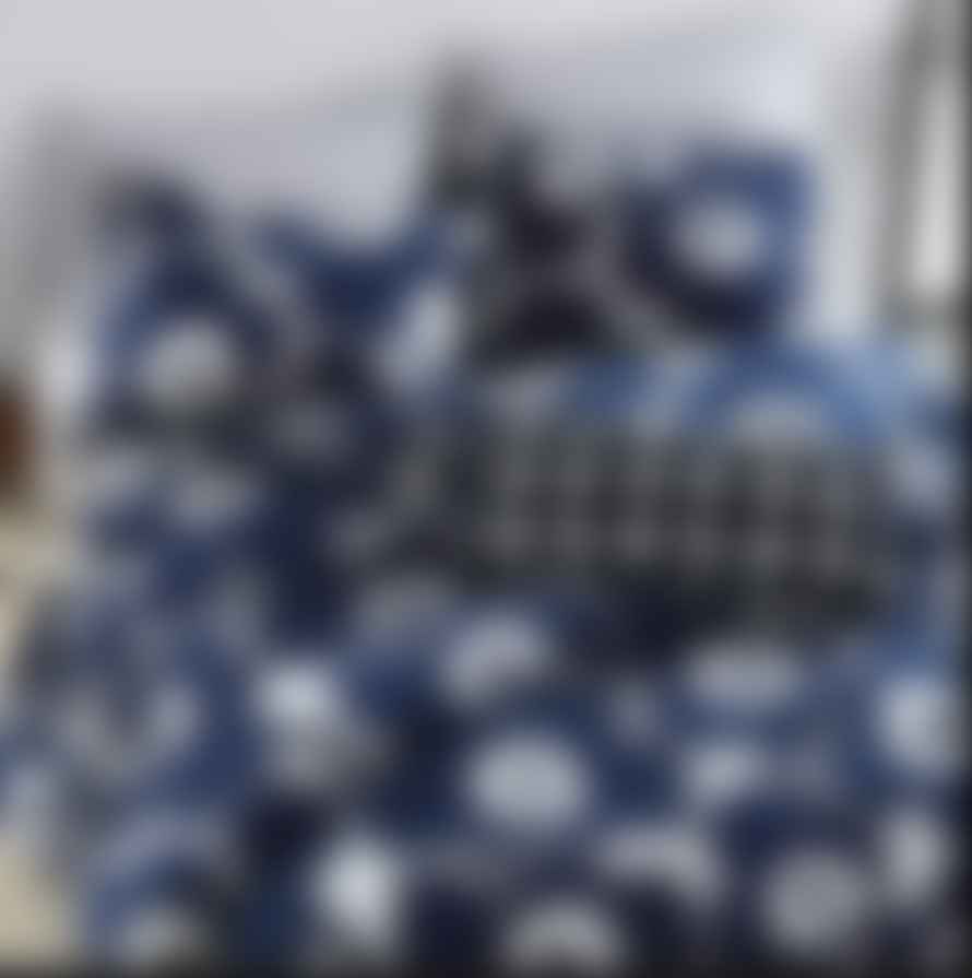 Housse de couette 240 x 220 cm Unikko Marimekko - bleu