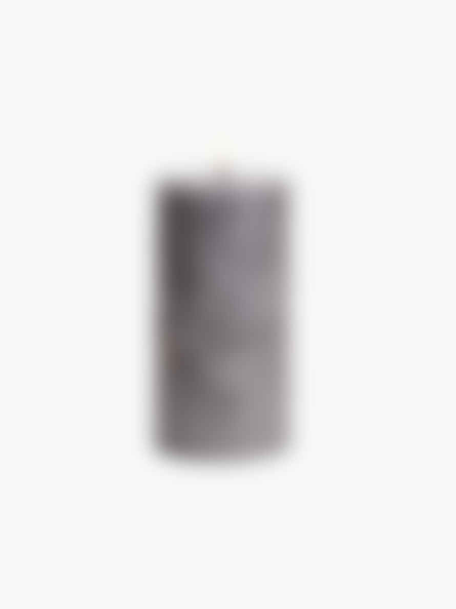 UYUNI LIGHTING Led Pillar Candle 7.8x15 - Grey