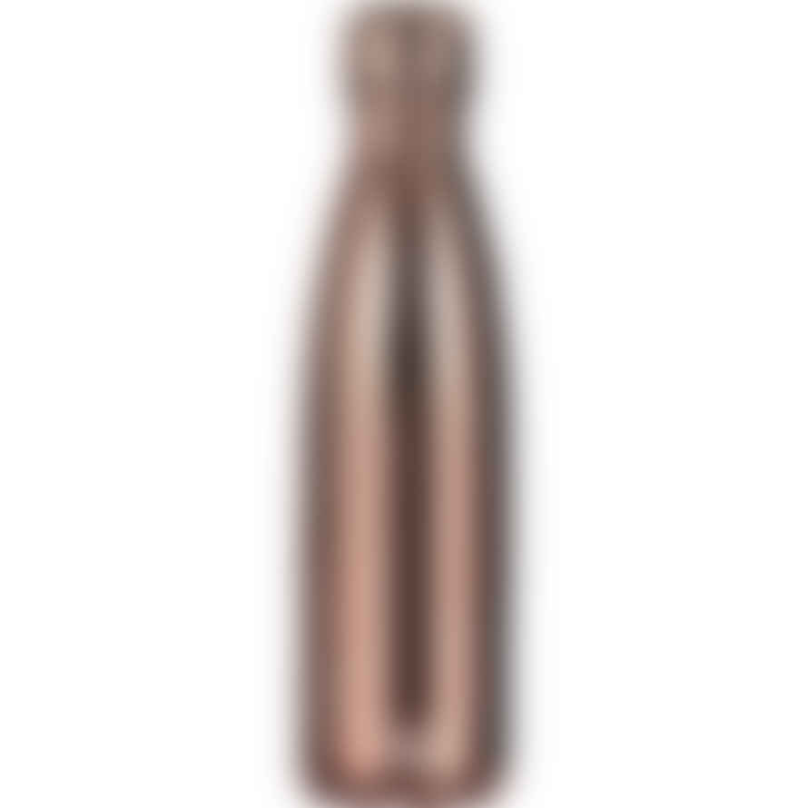 Chilly's 500 Ml Chrome Rose Gold Vacuum Flask