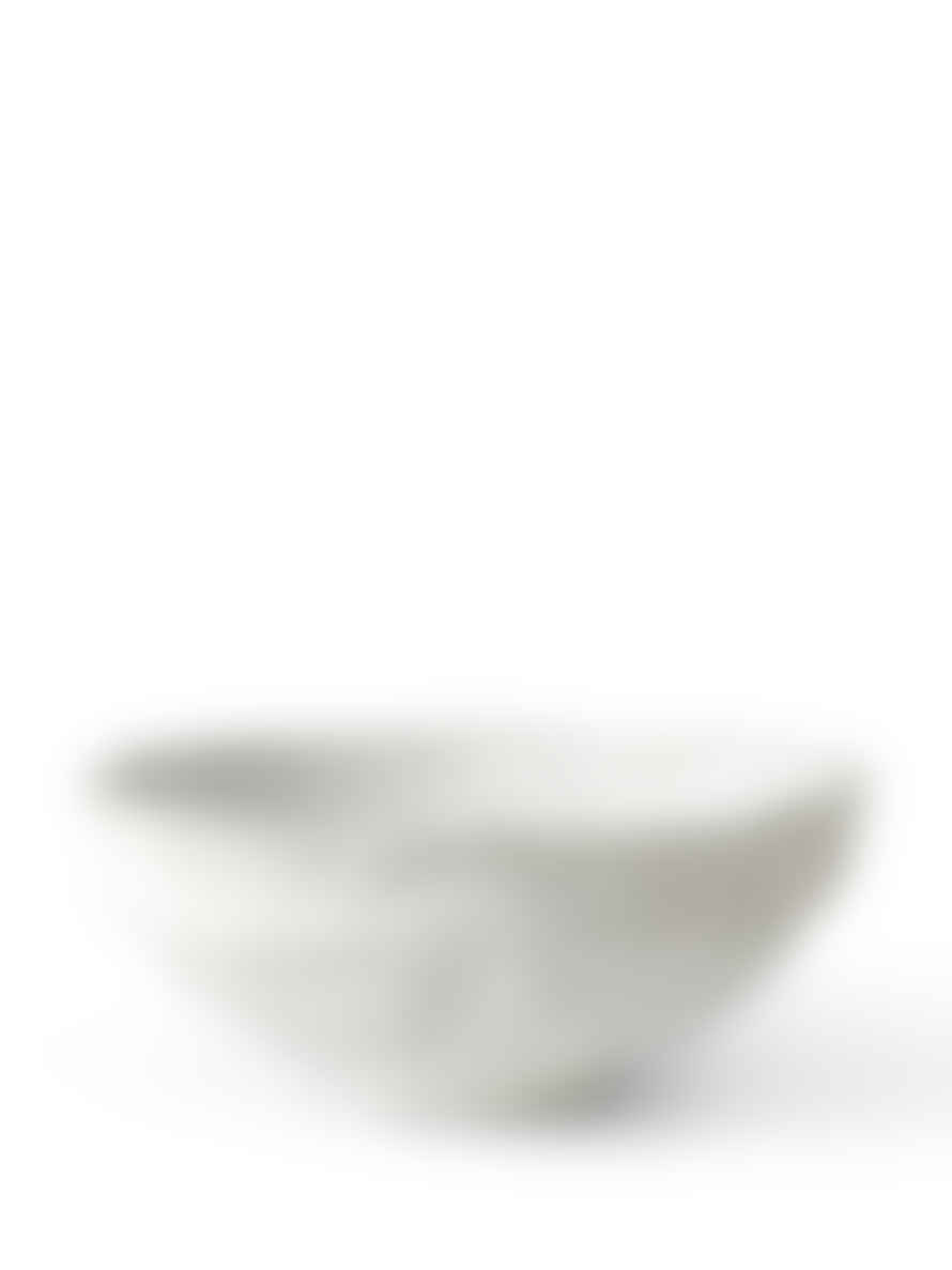 Nordstjerne Sustain Large Sculptural Bowl In White