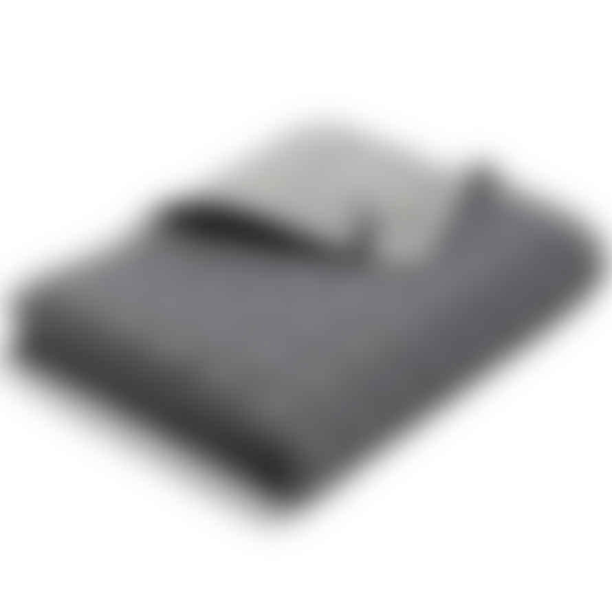 HAY 195 x 245cm Mega Dot Dark Grey Bed Cover