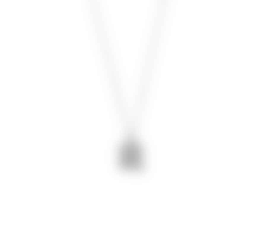 All The Luck In The World Moon Stars 18 K Silver Charm Necklace