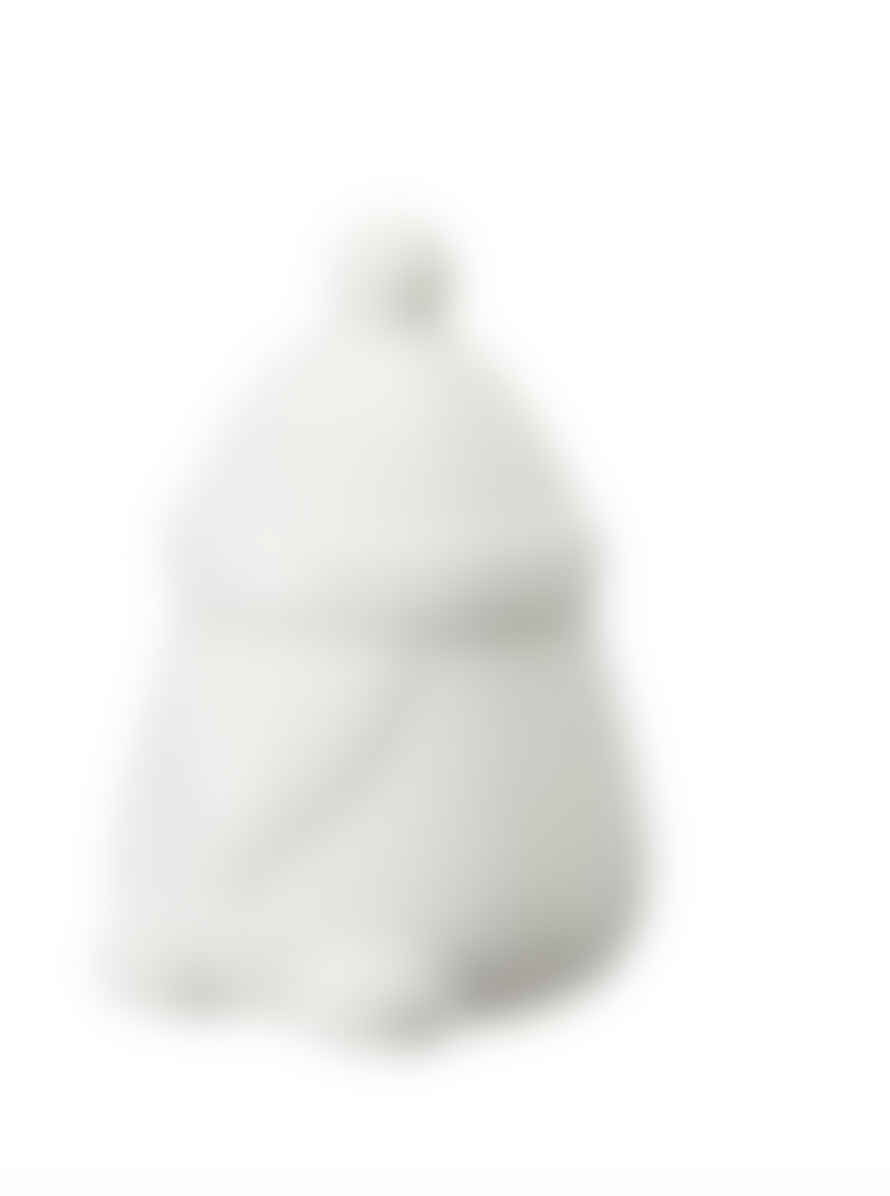 Wikholm Form Small Arvid White Santa Trinket Jar