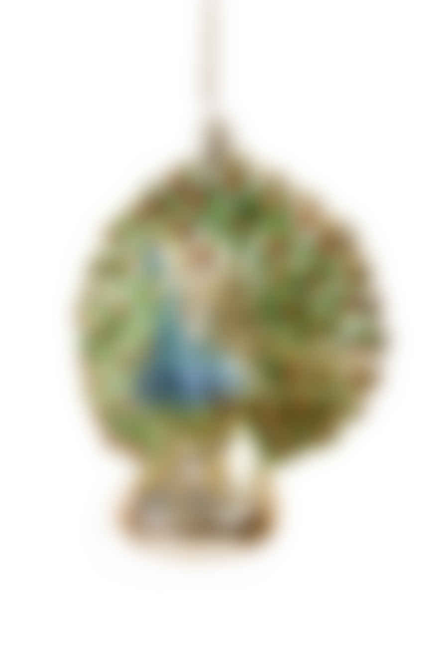 Cody Foster & Co Peacock Tree Decoration