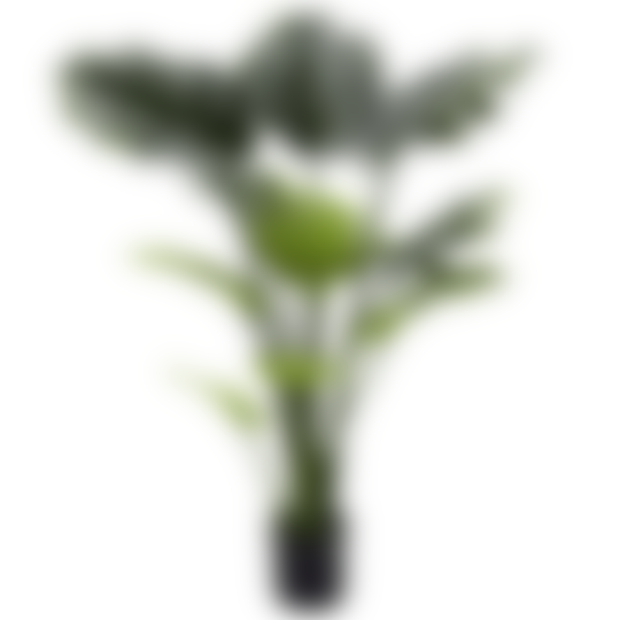 Artificial Monstera Leaf Plant Deco - 110cm