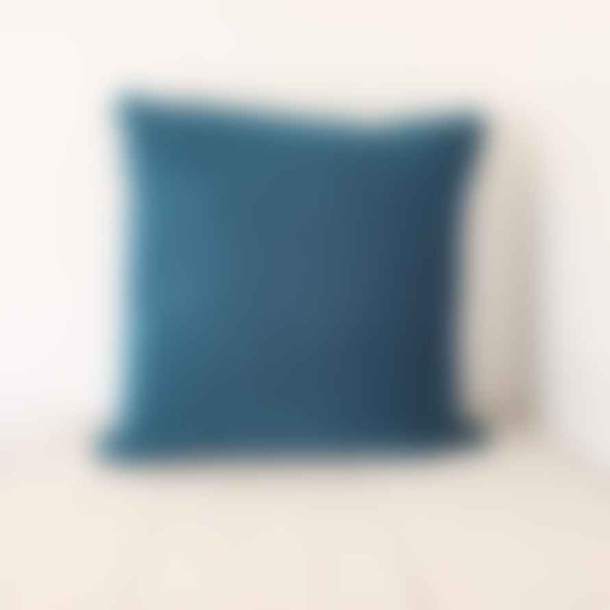 Malini Large Luxe Velvet Cushion Teal