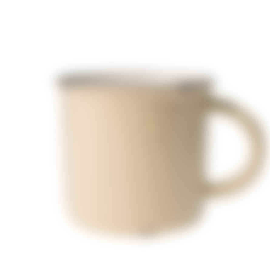 Canvas Home Tinware Mug In Cream (set Of 4)