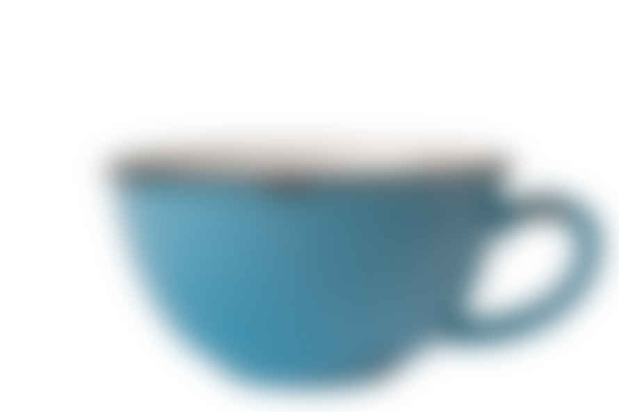 Canvas Home Tinware Latte Cup In Blue (set Of 4)