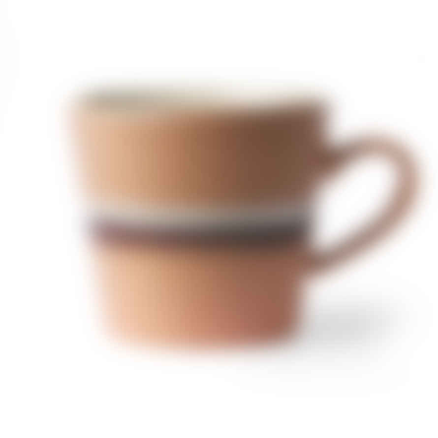 HK Living - Ceramic 70's Cappuccino Mug: Stream