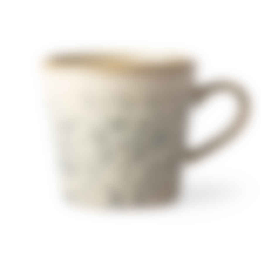 HKliving - Ceramics 70's Cappuccino Mug: Hail