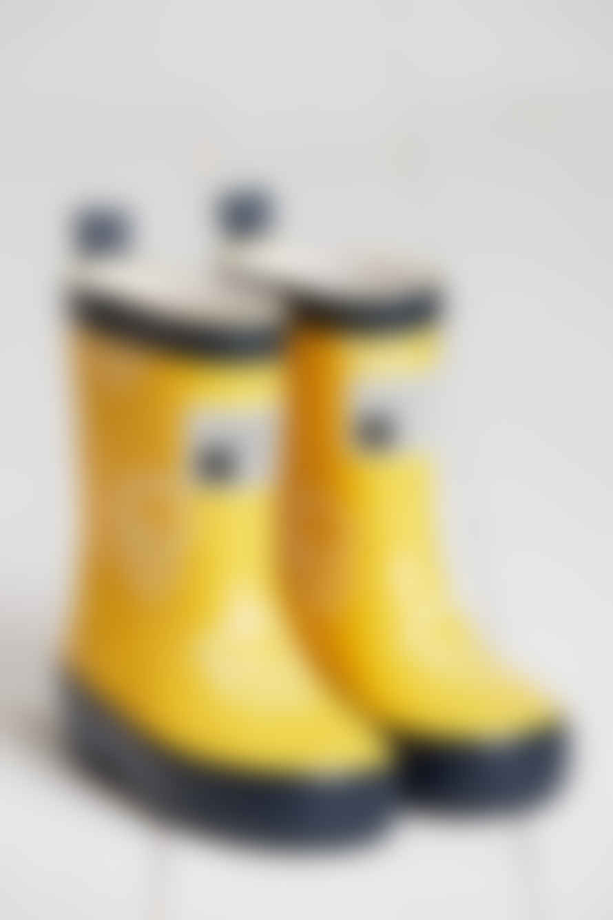Grass & Air - Kids Colour Changing Wellies - Yellow - Uk10