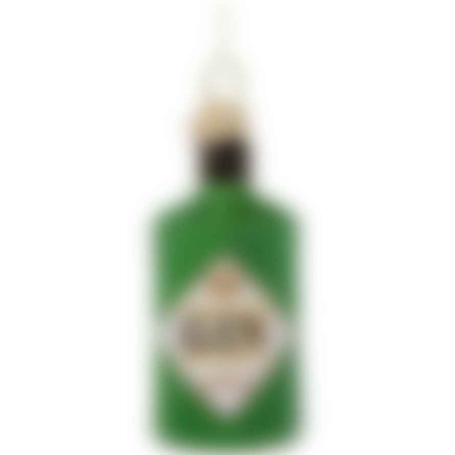 Vondels - Christmas Ornament Glass Green Glitter Gin Bottle H10cm