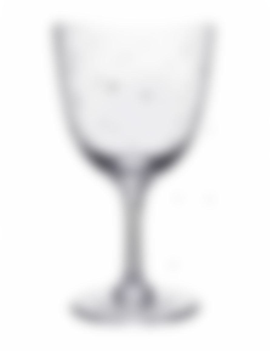 The Vintage List The - Wine Glasses With Star Design (set Of 2)