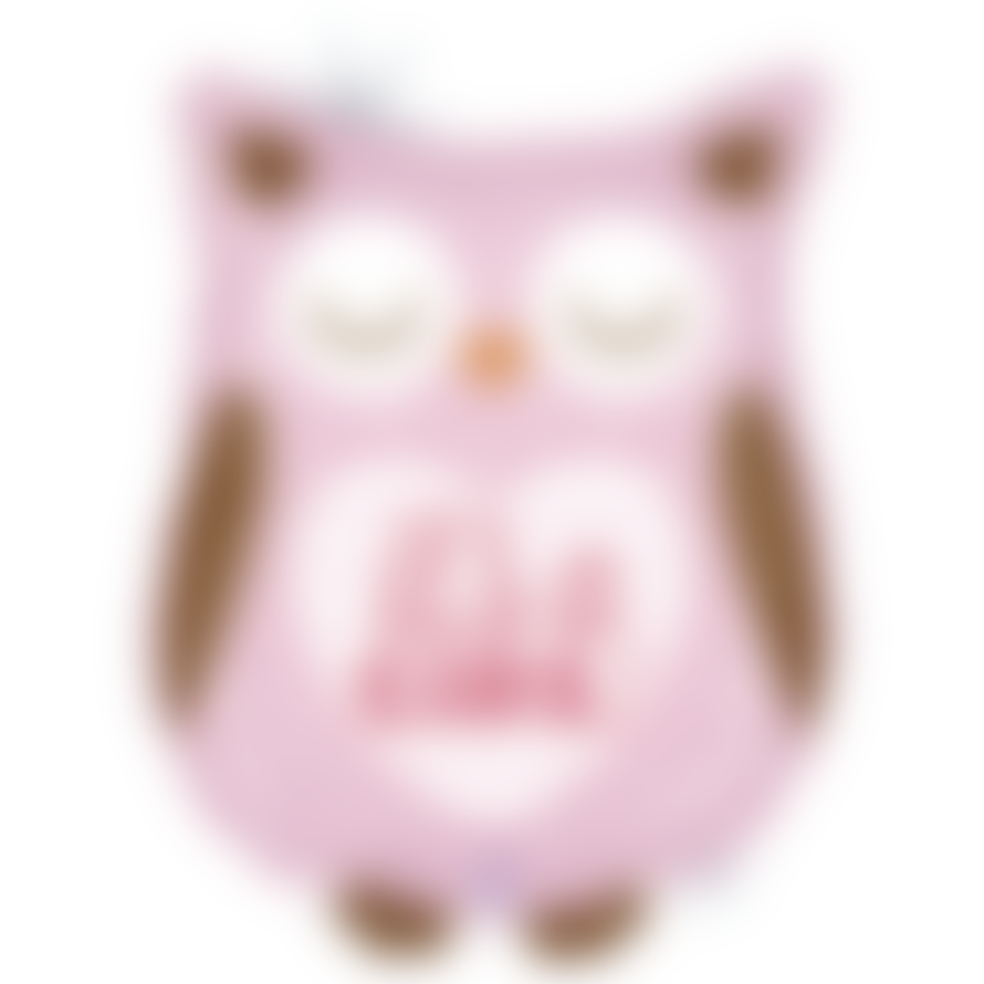 thepartyville 35156h Its A Girl Baby Owl
