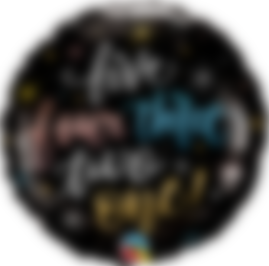 thepartyville " Round Foil Five Four Three Two One #89866 -