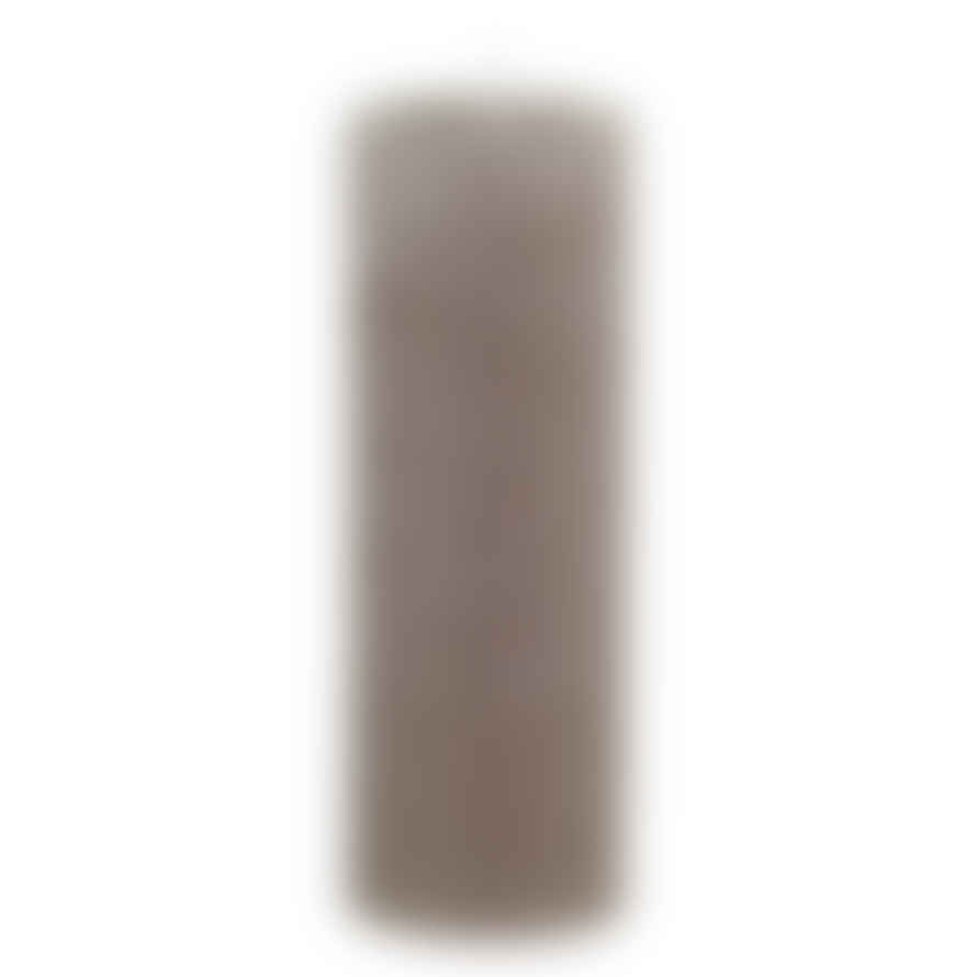 livs Rustic Pillar Candle - Linen 80hrs (7x20cm)