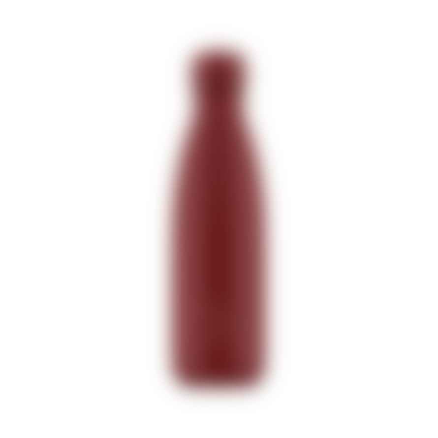 Chilly's 500ml Matte All Red Bottle - Matching Cap