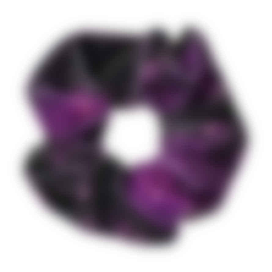 Lark London Scrunchie -purple Galaxy