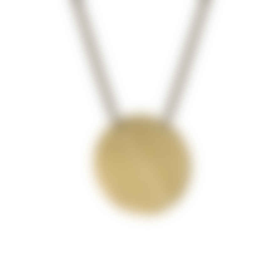 Just Trade  Small Disc Necklace