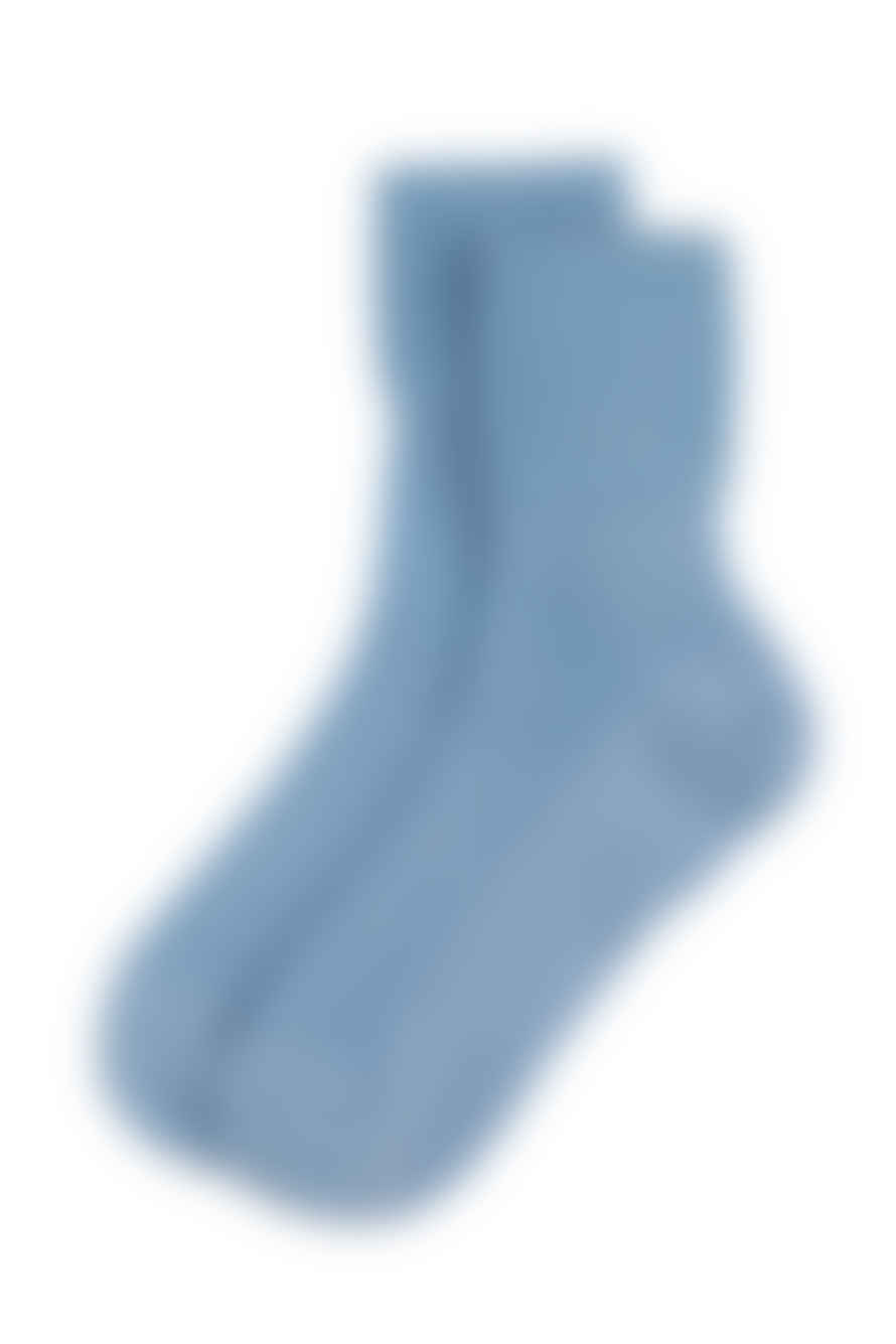 Rosie Sugden Blue Cashmere Bed Socks By