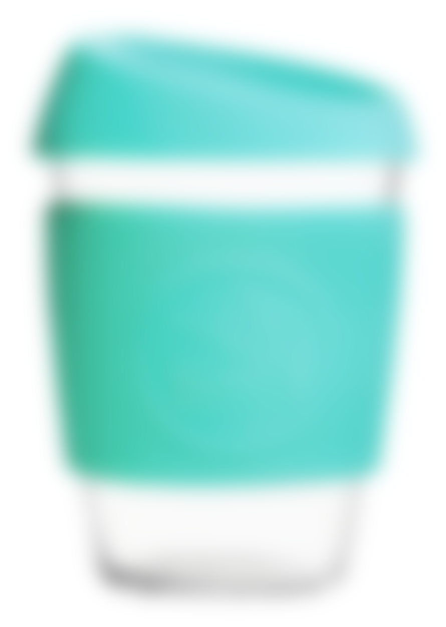 Neon Kactus Free Spirit Reusable Glass Cup 12oz