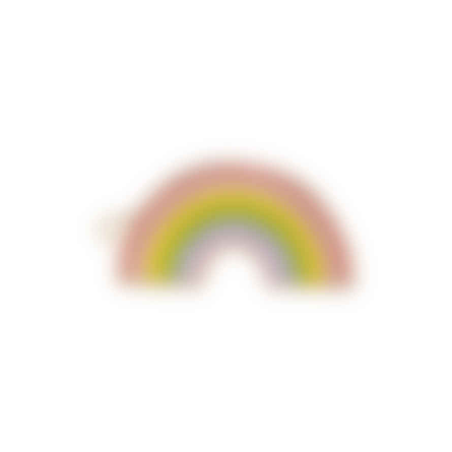 Acorn & Will Rainbow Enamel Hair Clip