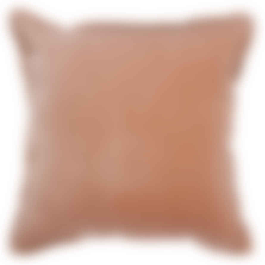 Limelight Home Textiles Velvet Square Cushion - Dusty Peach