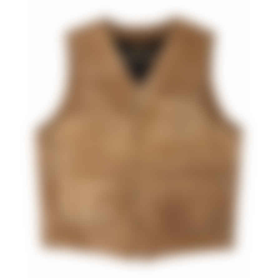 Pike Brothers 1937 Roamer Vest Cotton Waxed - Tan