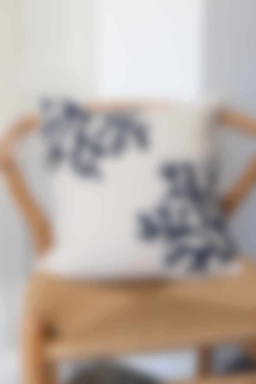 The Home Collection Blue Coral Cushion