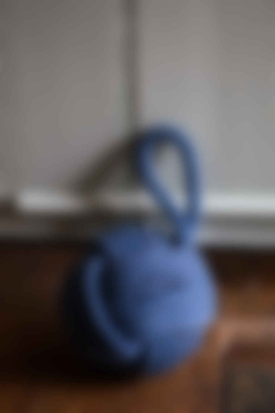 The Home Collection Deep Blue Knot Door Stop