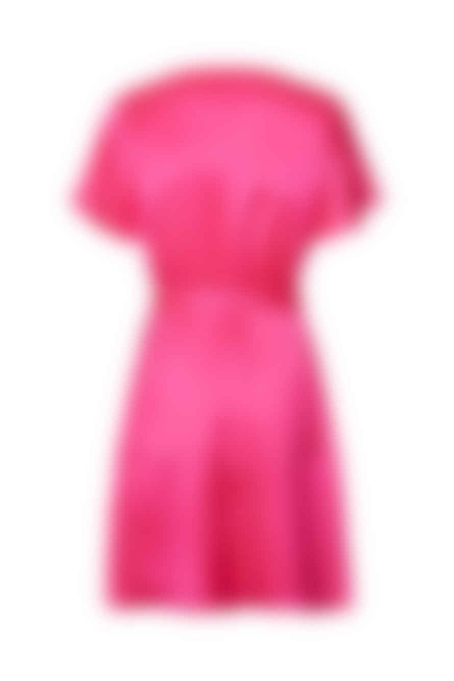 Lollys Laundry Miranda Wrap Around Dress - Pink