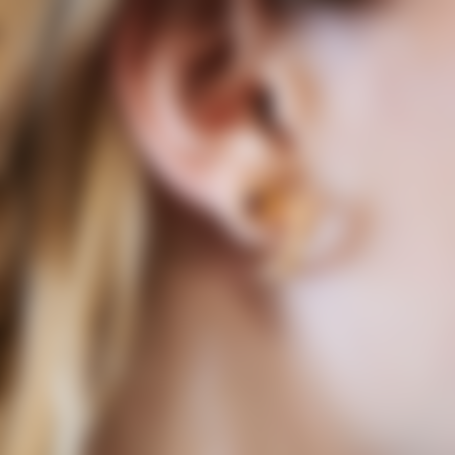 Rachel Jackson Electric Love Garnet Heart Stud Earrings