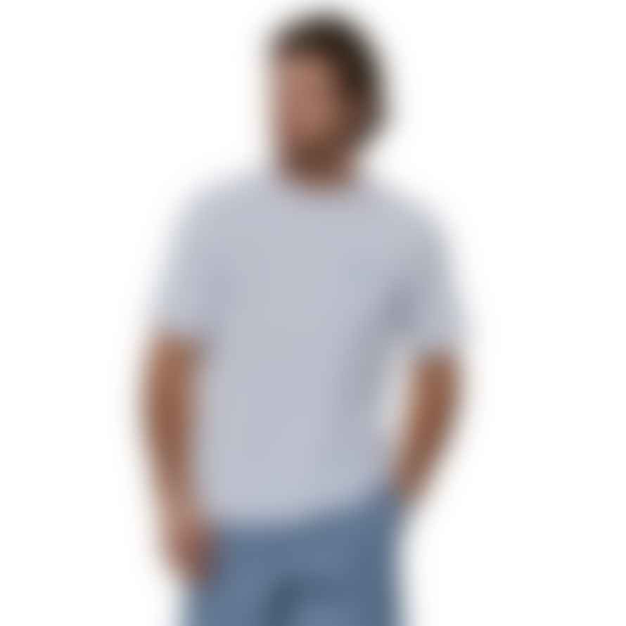Patagonia T-shirt Boardshort Logo Pocket Uomo White