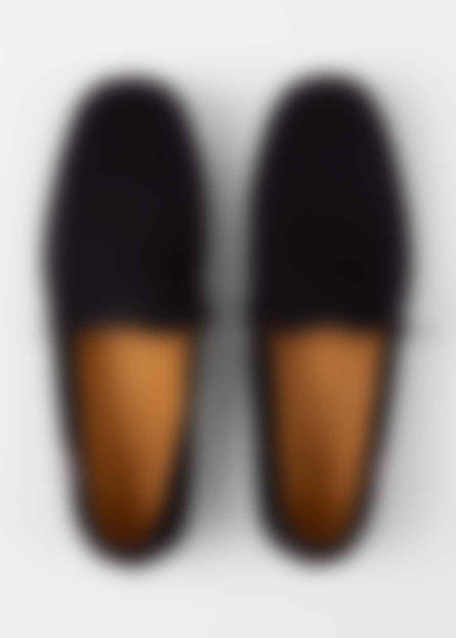 Paul Smith Navy Dustin Suede Loafers