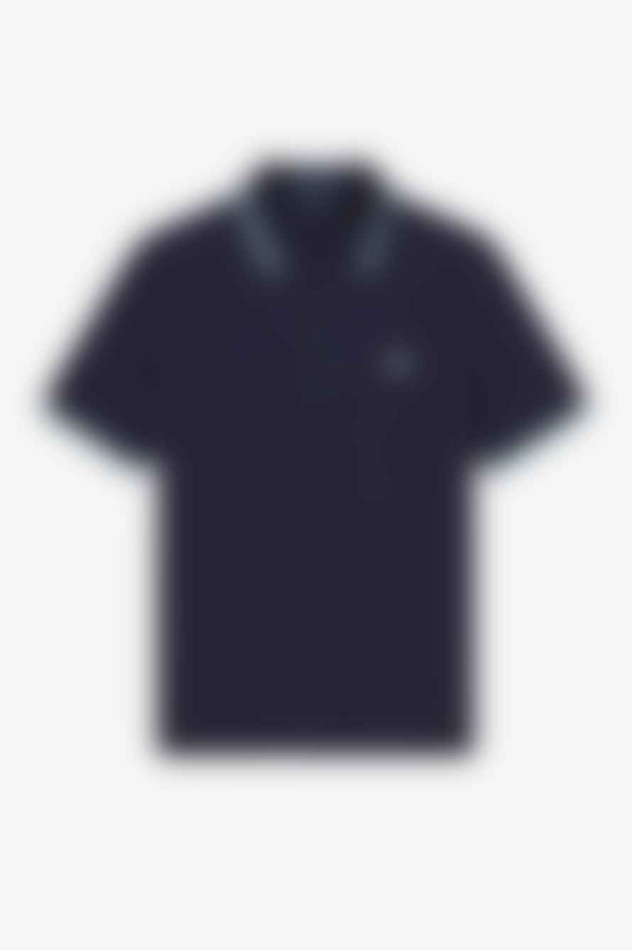 Fred Perry Fred Perry Reissues Original Twin Tipped Polo Navy Ice Ice