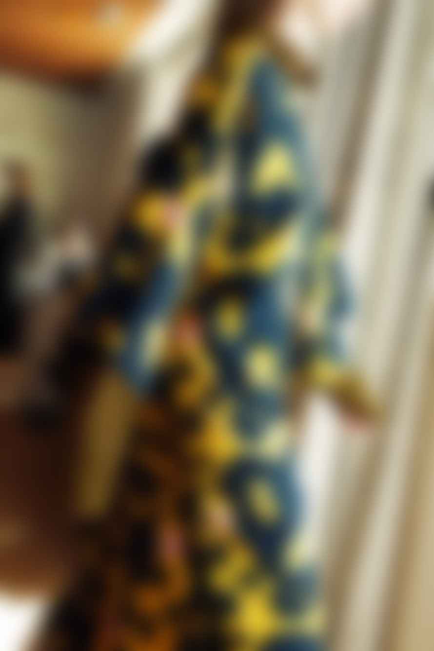 Marimekko vestito con maniche morbido lungo Saara Pieni Keidas 