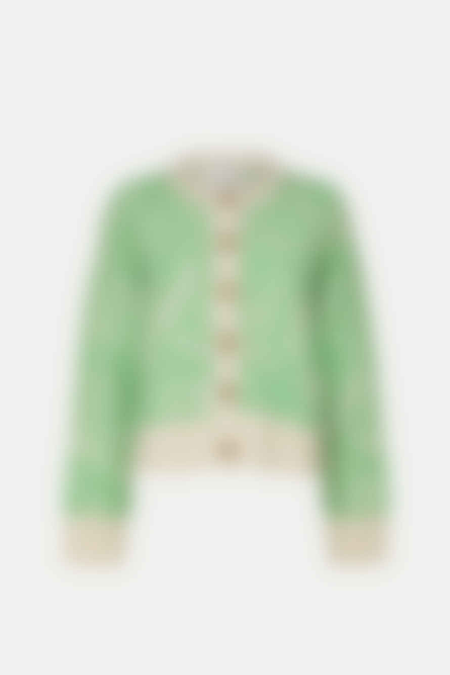 Selected Femme Absinthe Green Sissi Cardigan