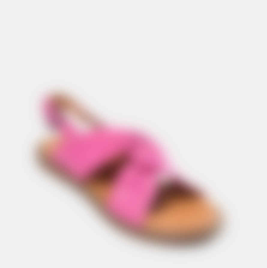 SOFIE SCHNOOR Pink Twist Sandals