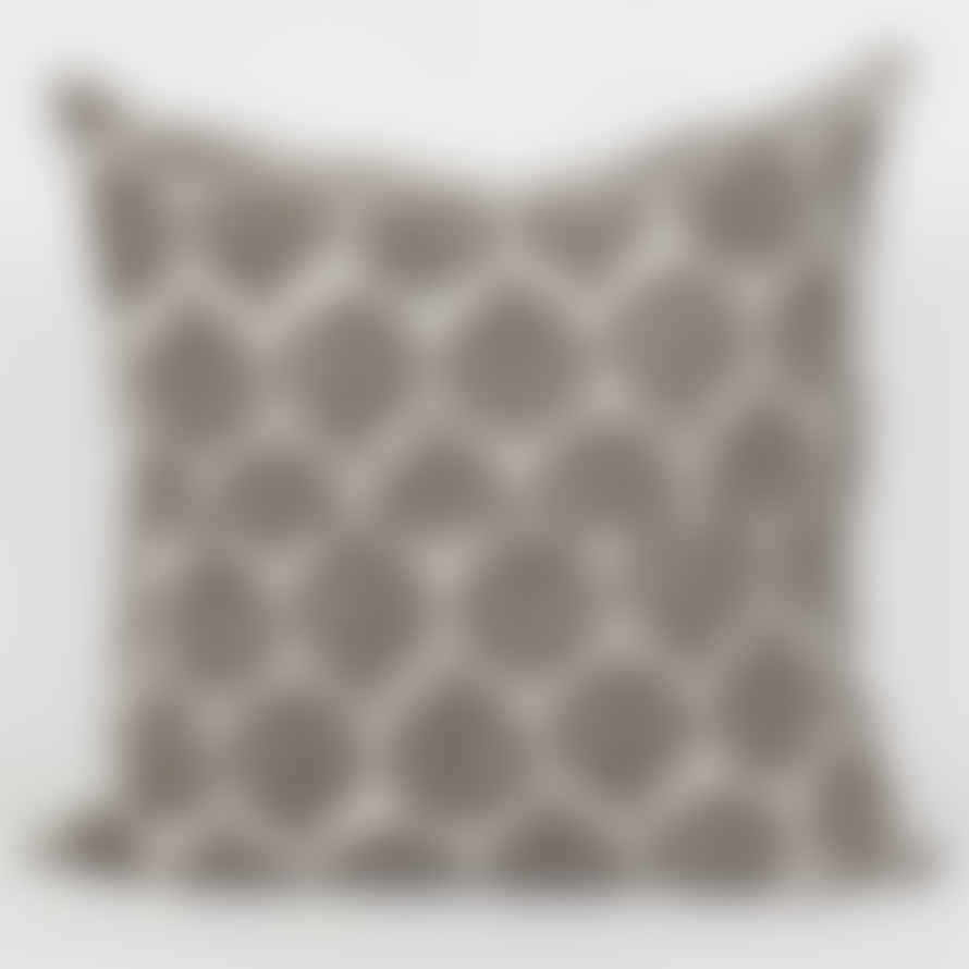 Afroart Artichoke Cushion Cover Only 50x50 | Brown + White